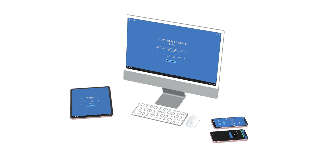 Zip EasySpeak running on multiple devices